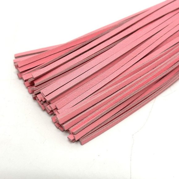 Authentic LOUIS VUITTON MP1770 Tassel Bag Charm Key ring Key Holder Leather pink - Picture 3 of 10